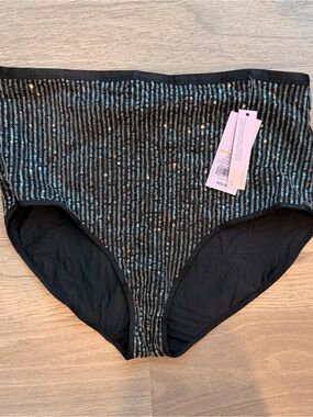 Black Sequin underwear